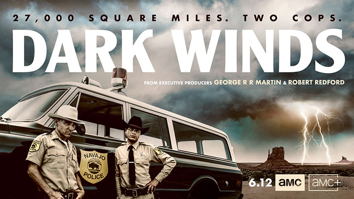 Key art for AMC's new original series, 'Dark Winds.'