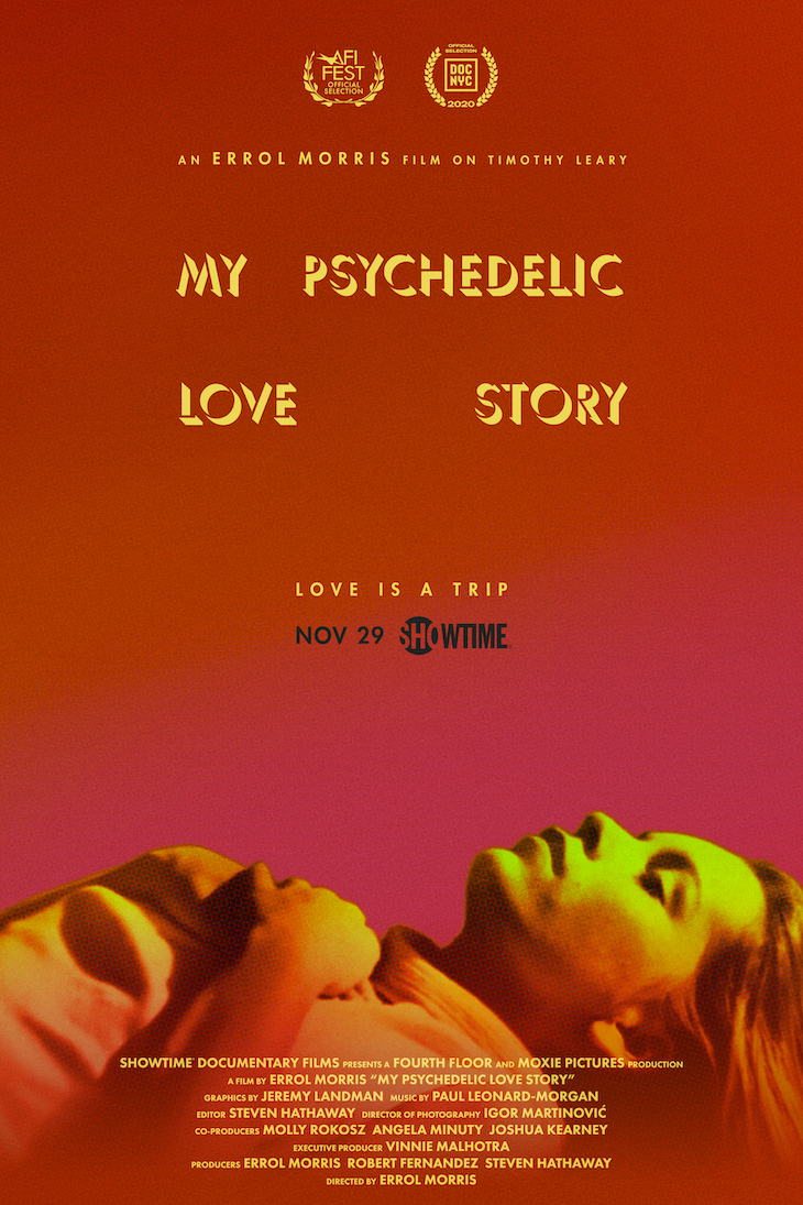 Key art for Showtime's 'My Psychedelic Love Story'