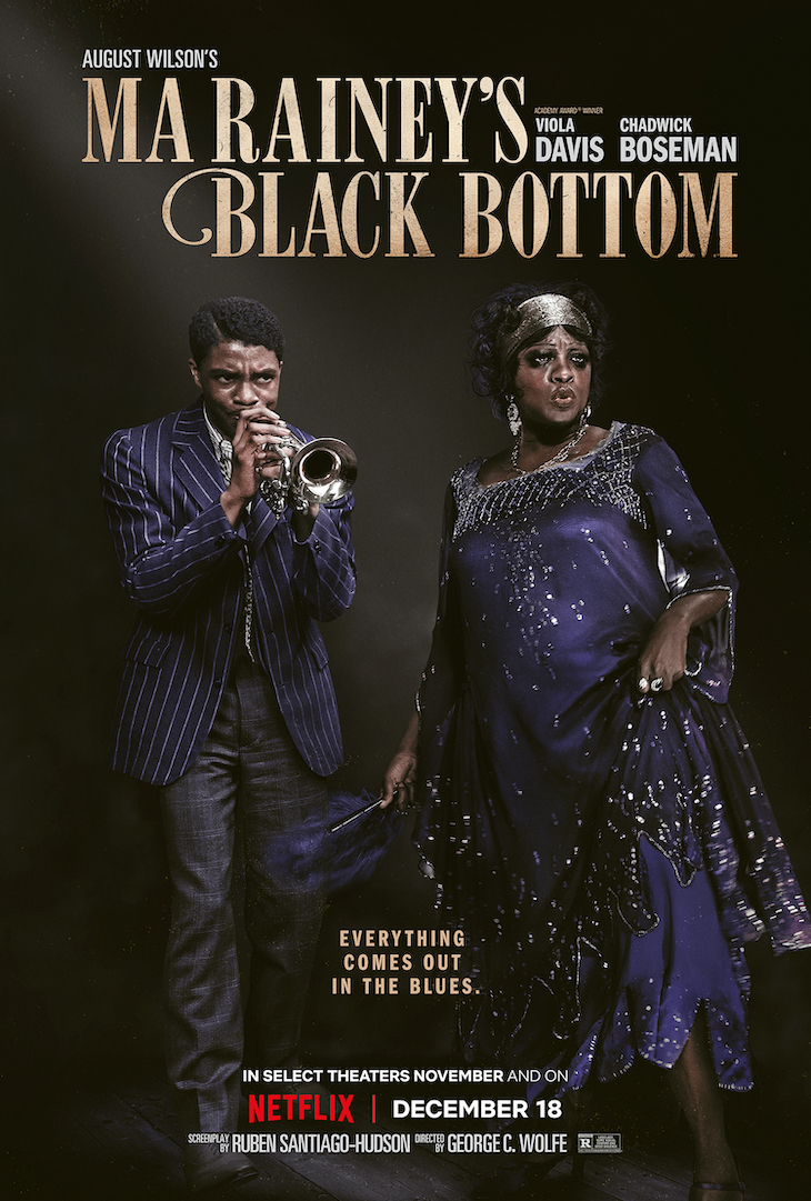 Theatrical poster for Netflix's 'Ma Rainey's Black Bottom'