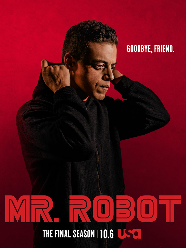 Key art for season 4 of USA Network's 'Mr. Robot'