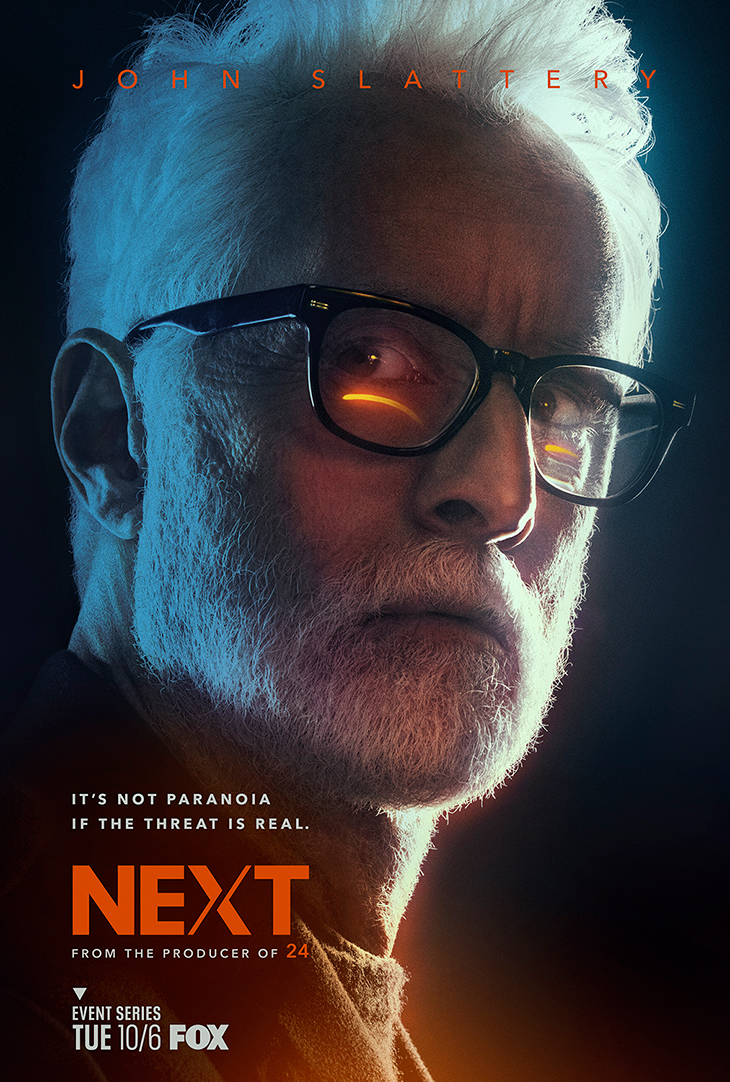 Key art for Fox's 'Next' starring John Slattery