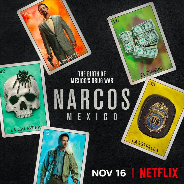 "Narcos: Mexico" key art. [Netflix]