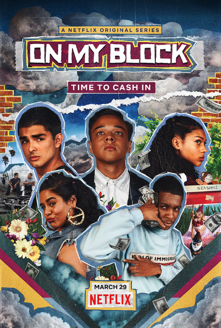 Key art for season two of Netflix's 'On My Block'