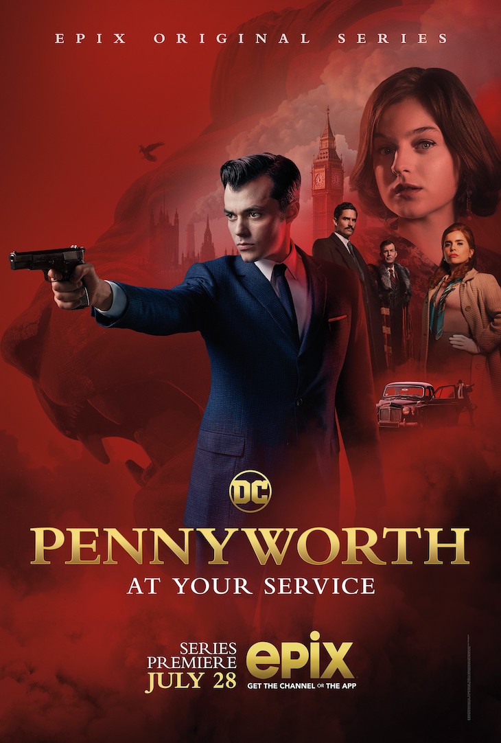 Key art for Epix' 'Pennyworth'