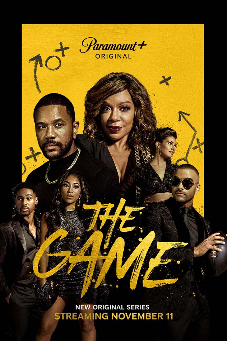 Key art for Paramount Plus' 'The Game'