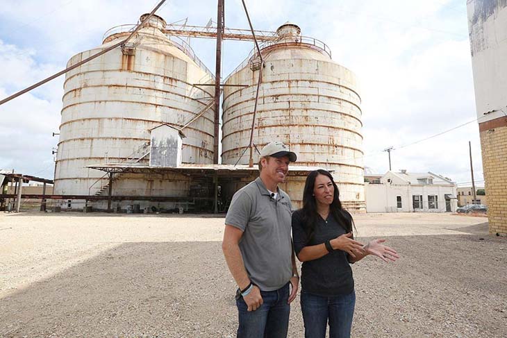 The silos at Magnolia in Waco, Texas.