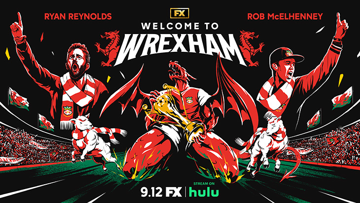 State's key art for FX's 'Welcome to Wrexham'