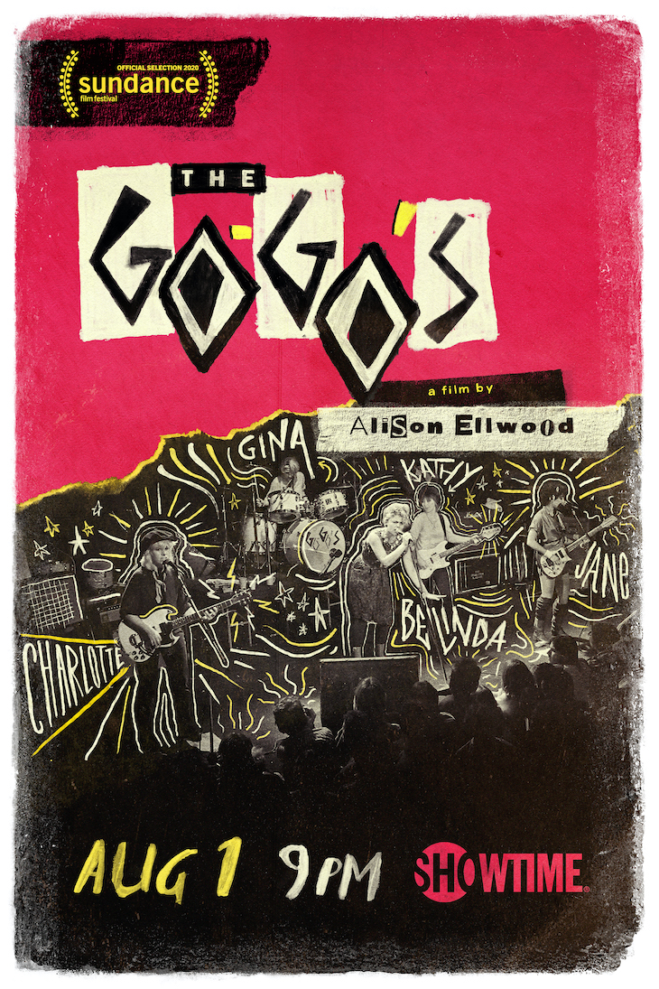 Key art for Showtime's documentary 'The Go-Go's'