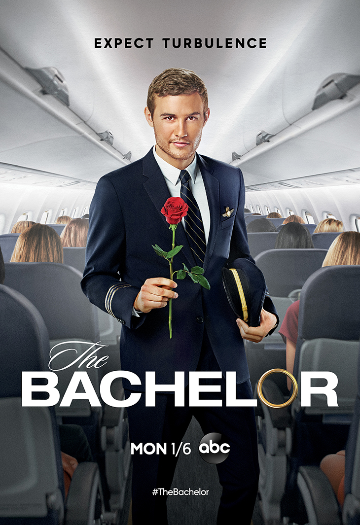 Key art for season 25 of ABC's 'The Bachelor' featuring pilot Peter Weber