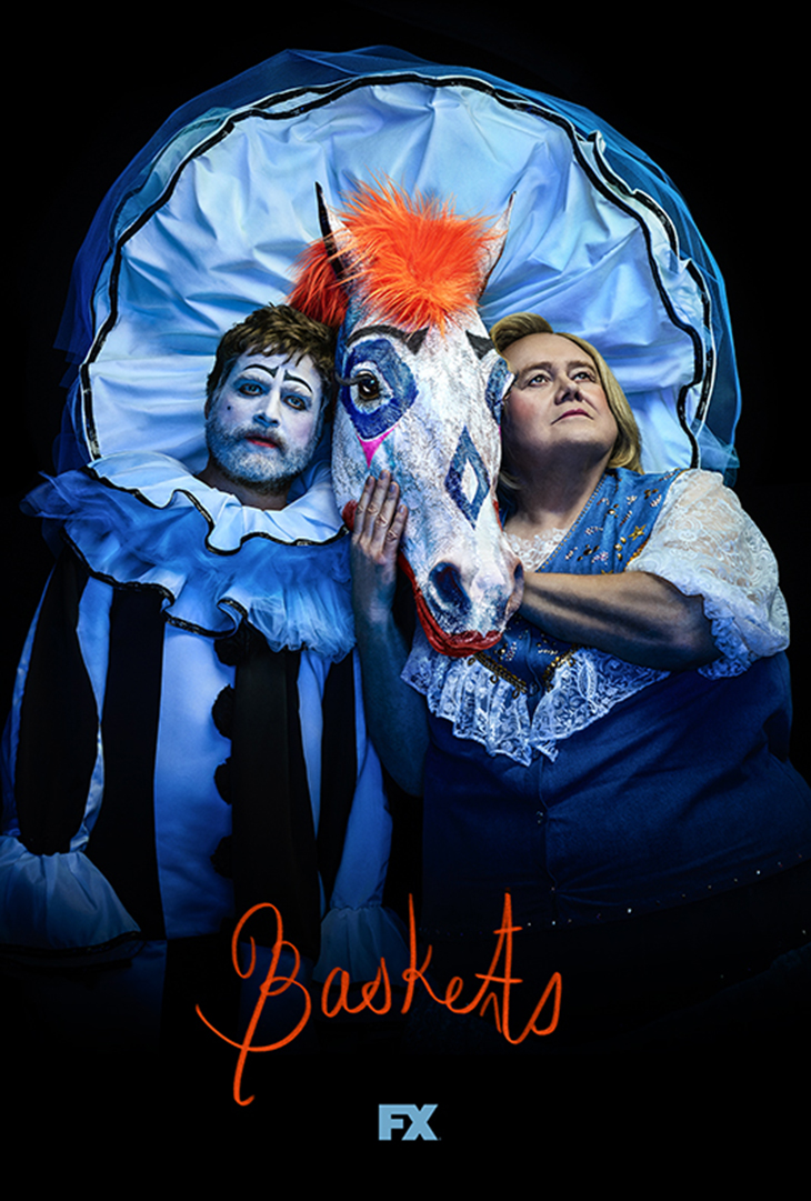 "Baskets" season three key art. (FX)