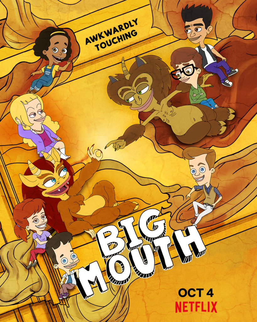 'Big Mouth' season three key art. [Netflix]