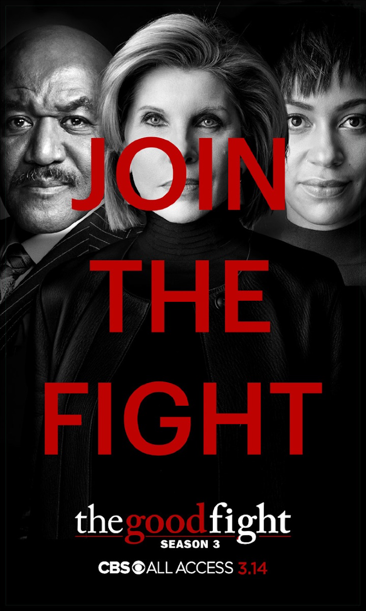 Key art for season 3 of CBS All Access' 'The Good Fight'