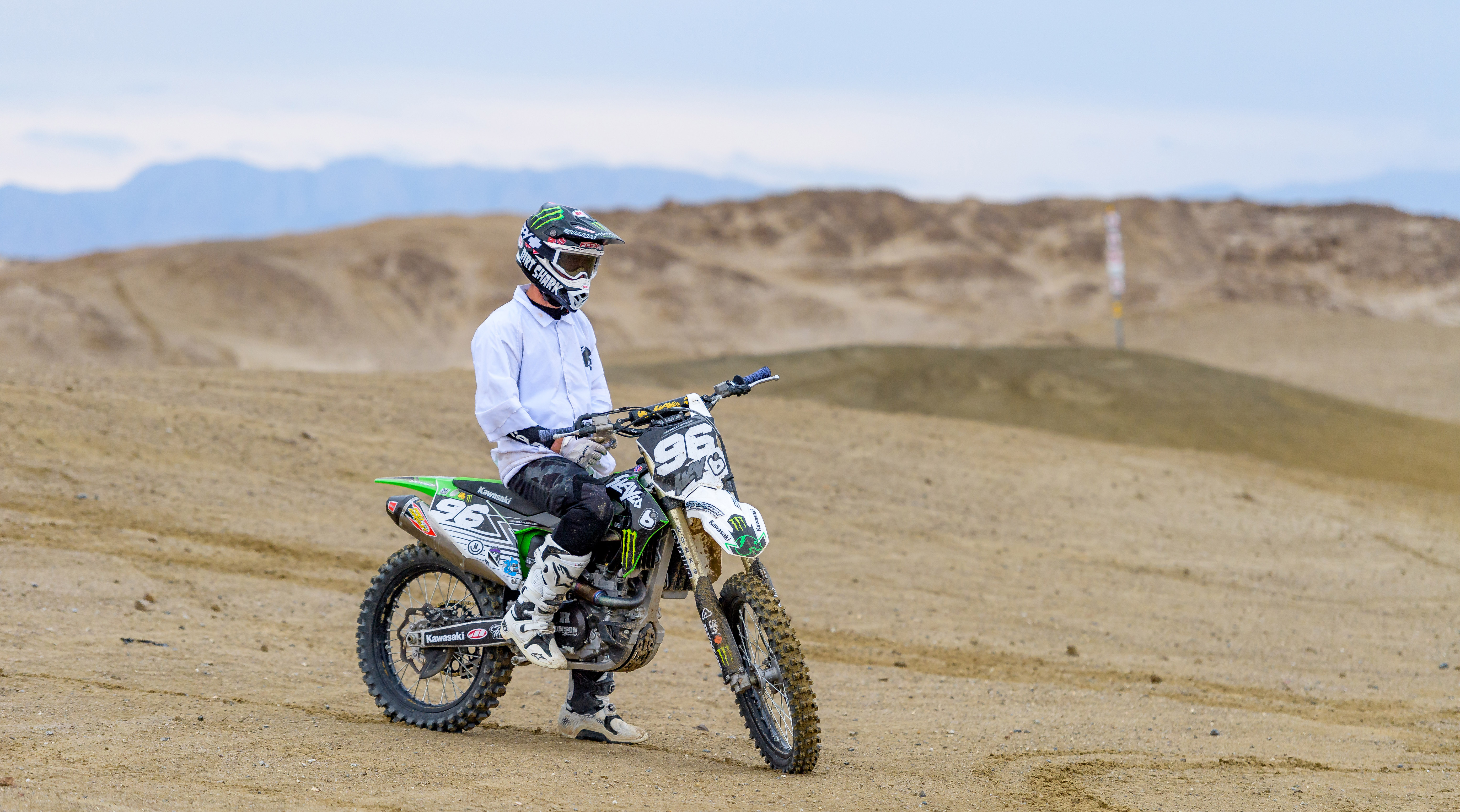 Champion freestyle motocross athlete Axell Hodges of 'Evel Live 2.' (Photo courtesy of History)