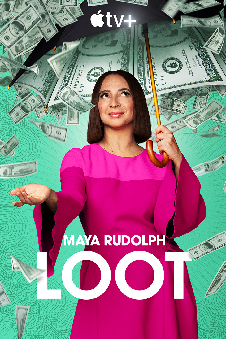 Key art for Apple TV Plus' 'Loot'