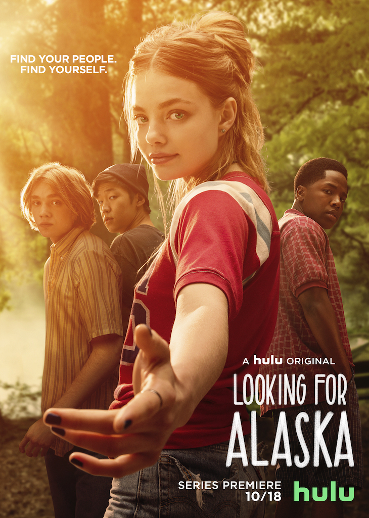 Key art for Hulu's 'Looking for Alaska'