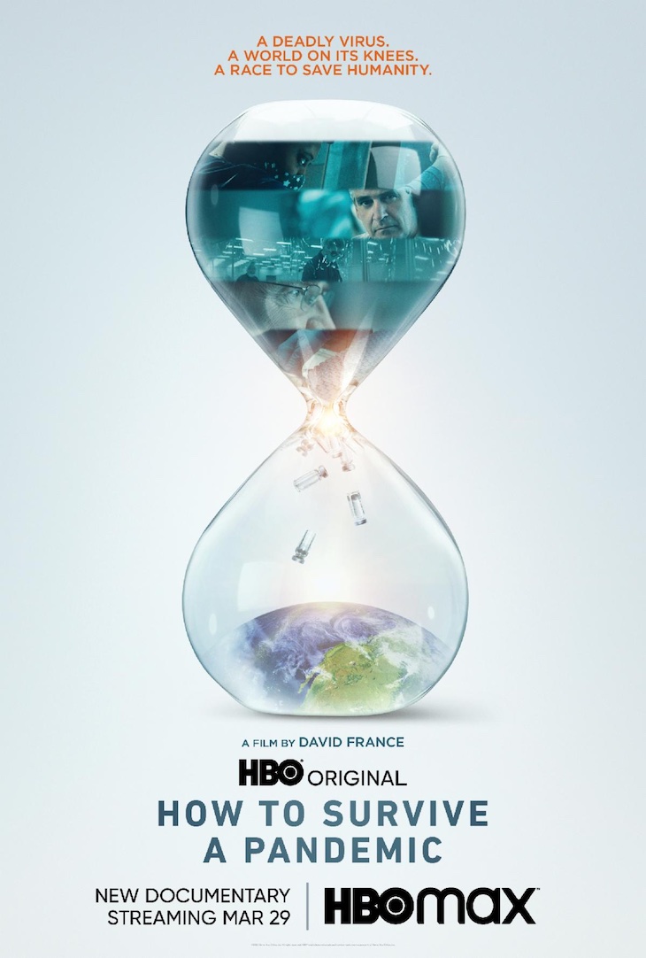 Key art for HBO's documentary film 'How to Survive a Pandemic'