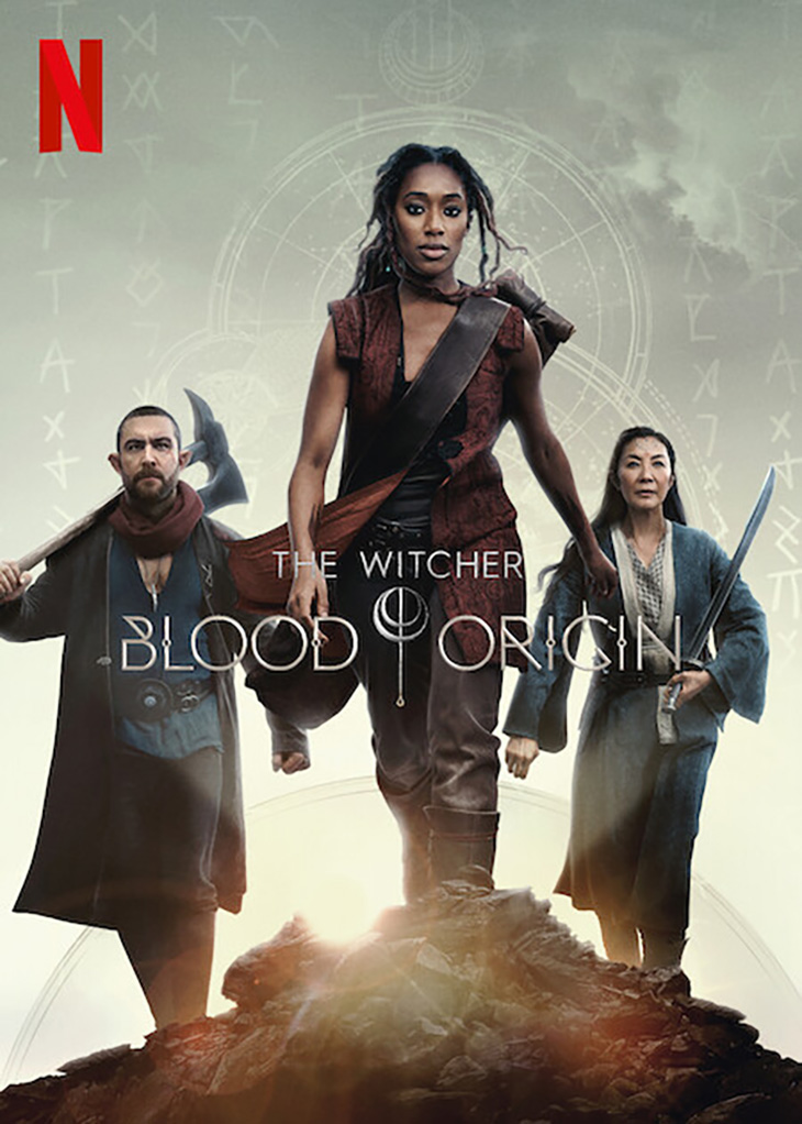 Key art for Netflix's 'The Witcher: Blood Origin'