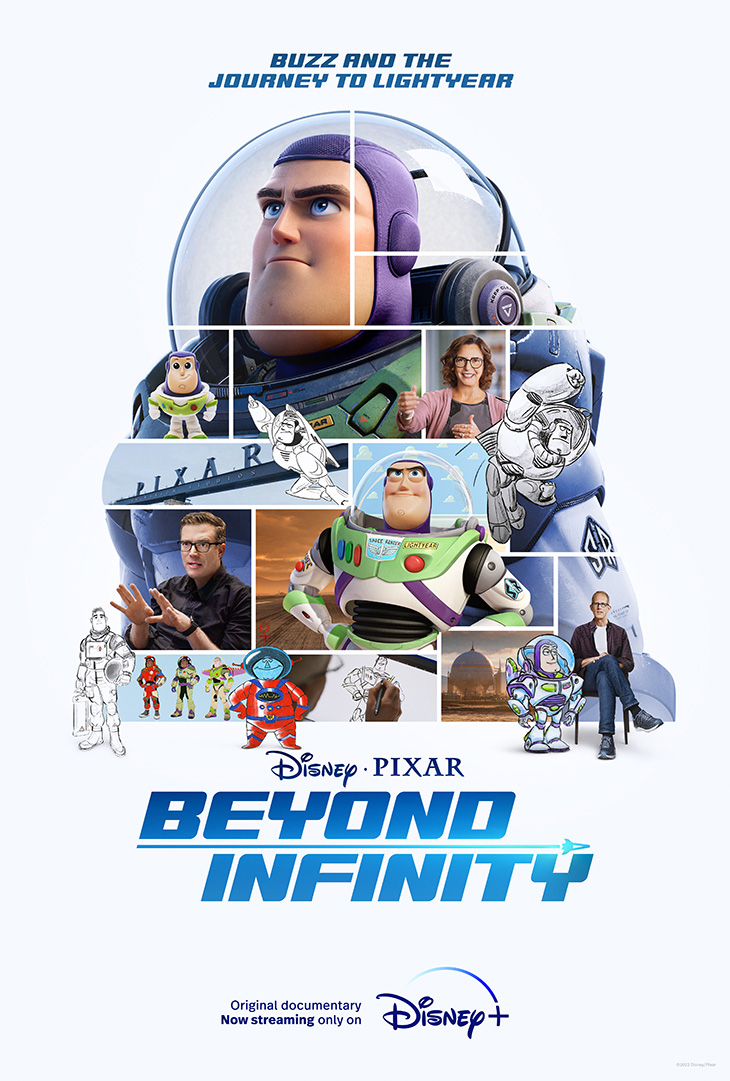 Key art for Disney Plus' 'Beyond Infinity: Buzz and the Journey to Lightyear.'