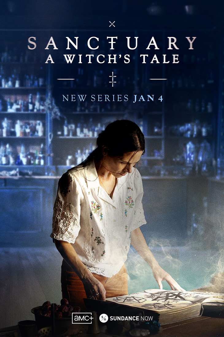 Key art for AMC Plus/Sundance Now's 'Sanctuary: A Witch's Tale.'