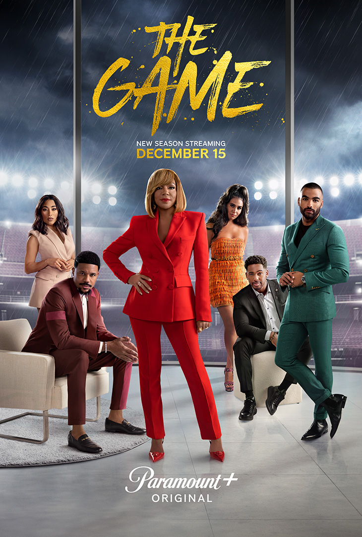 Poster for season one of Paramount Plus' 'The Game'