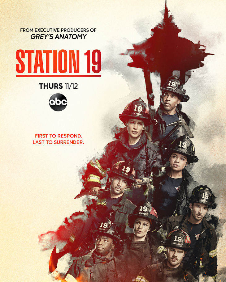 Key art for season four of ABC's 'Station 19'