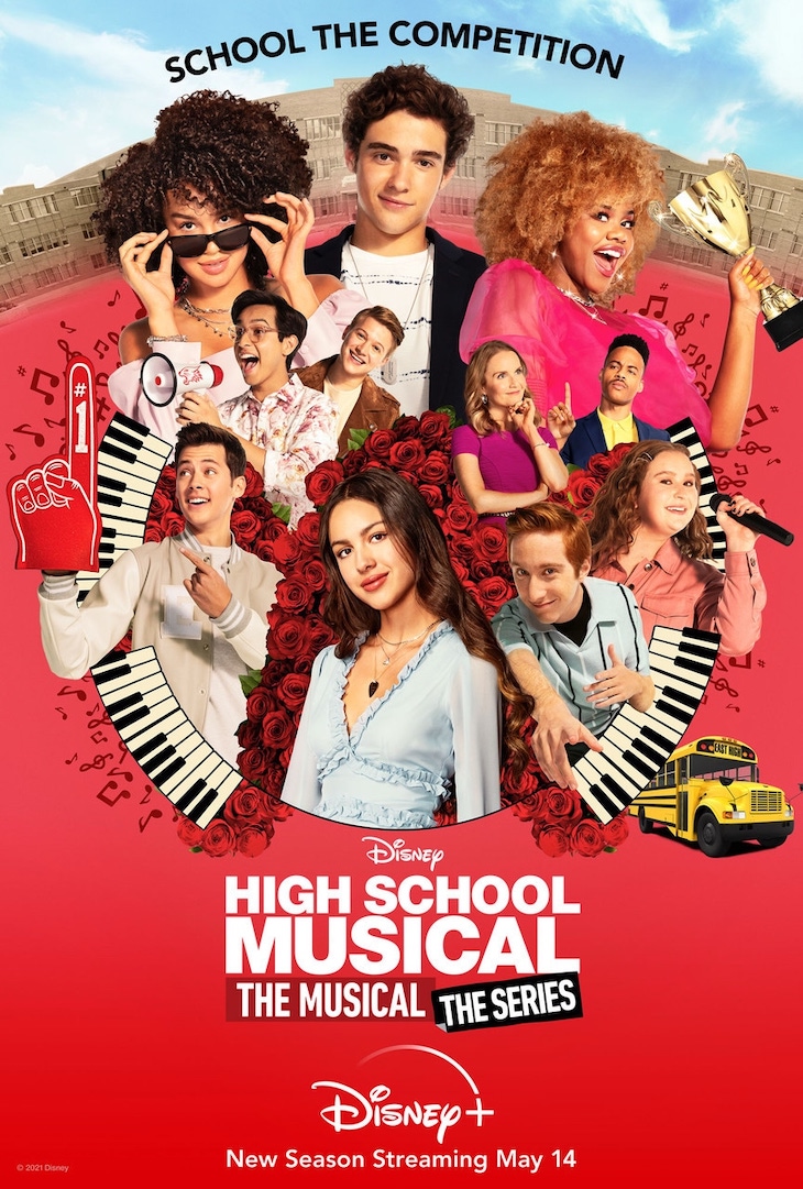 Key art for season two of Disney Channel's 'High School Musical: The Musical: The Series'