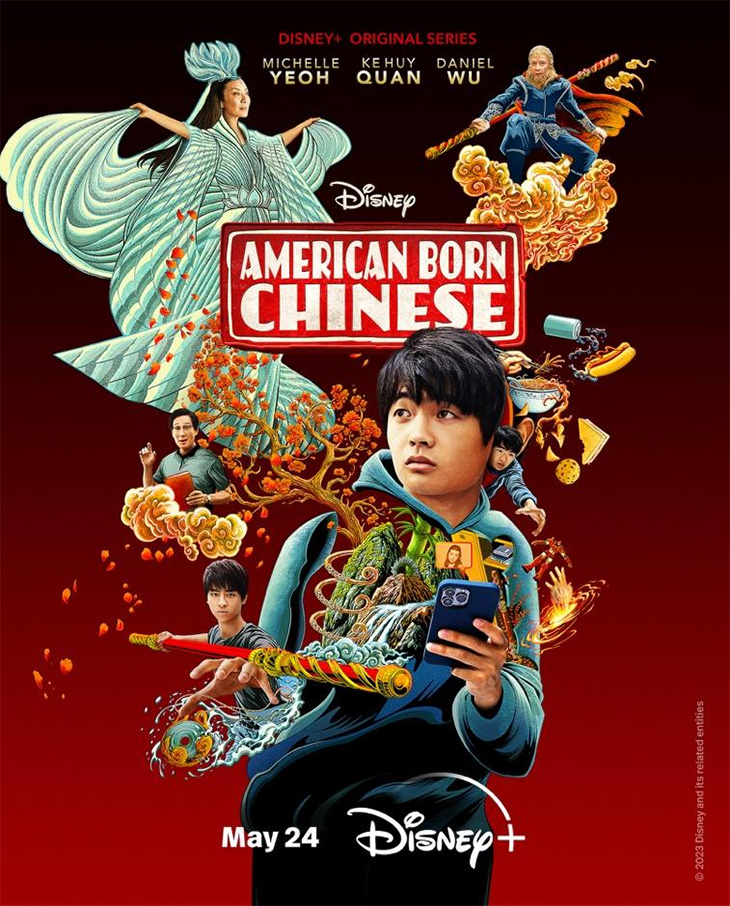 Key art for Disney Plus' 'American Born Chinese'