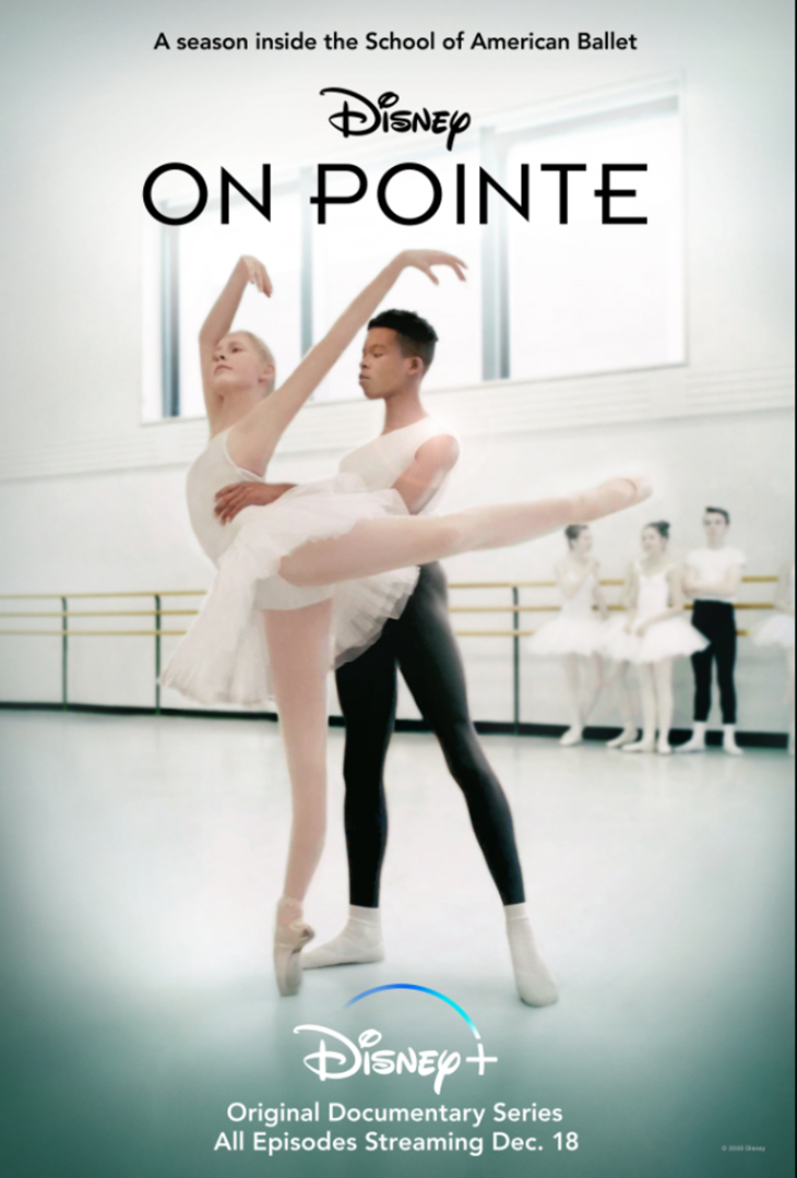 Key art for Disney+'s ballet docuseries 'On Pointe'