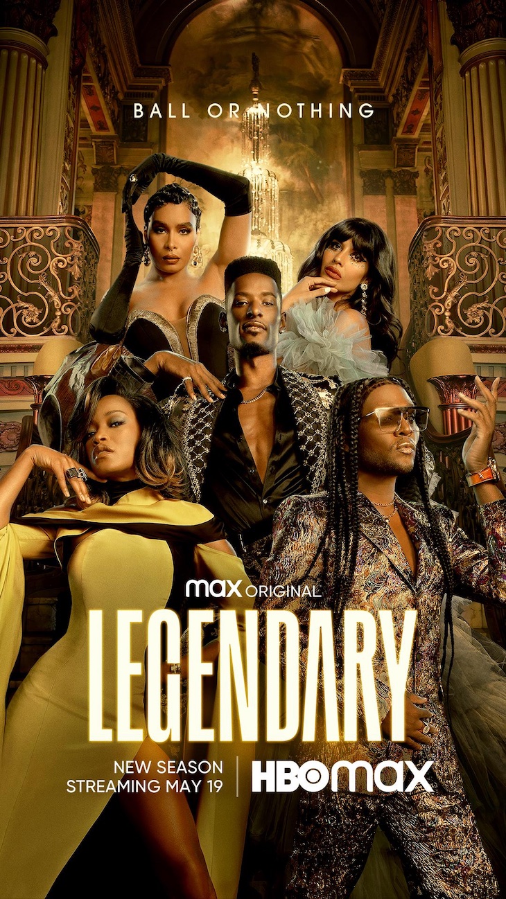 Key art for season 3 of HBO Max's ballroom competition series 'Legendary.'