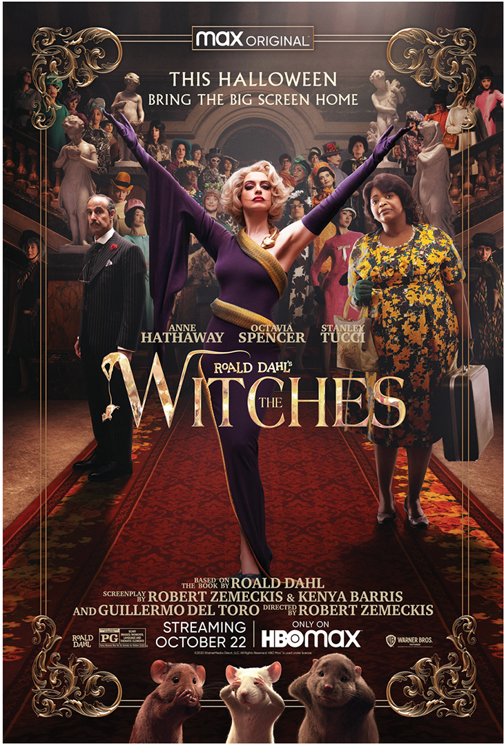 Poster for HBO Max's movie 'The Witches'