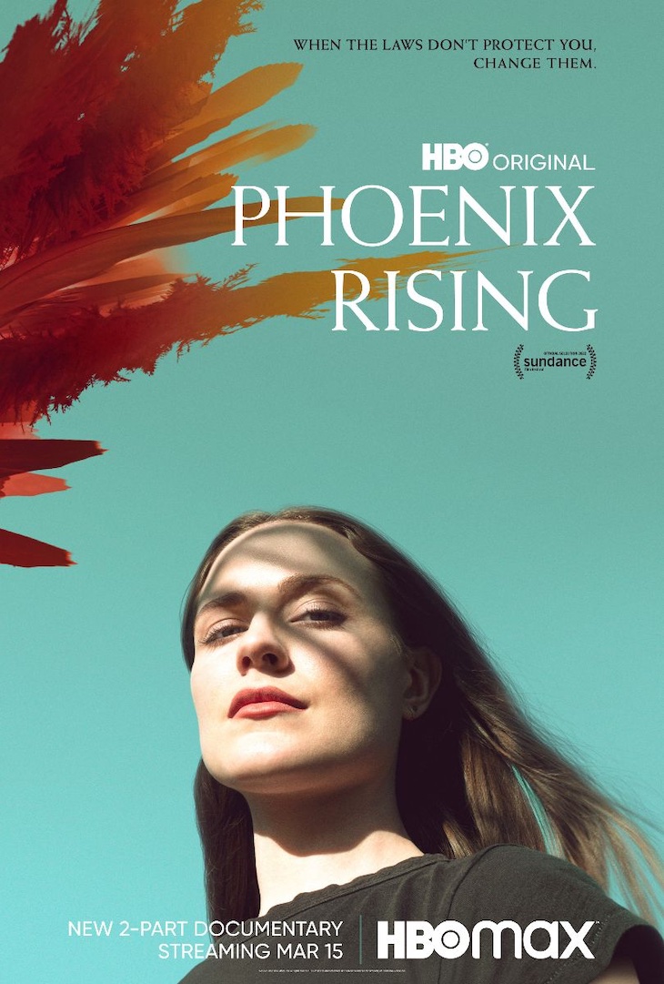 Key art for HBO's two-part documentary 'Phoenix Rising.'