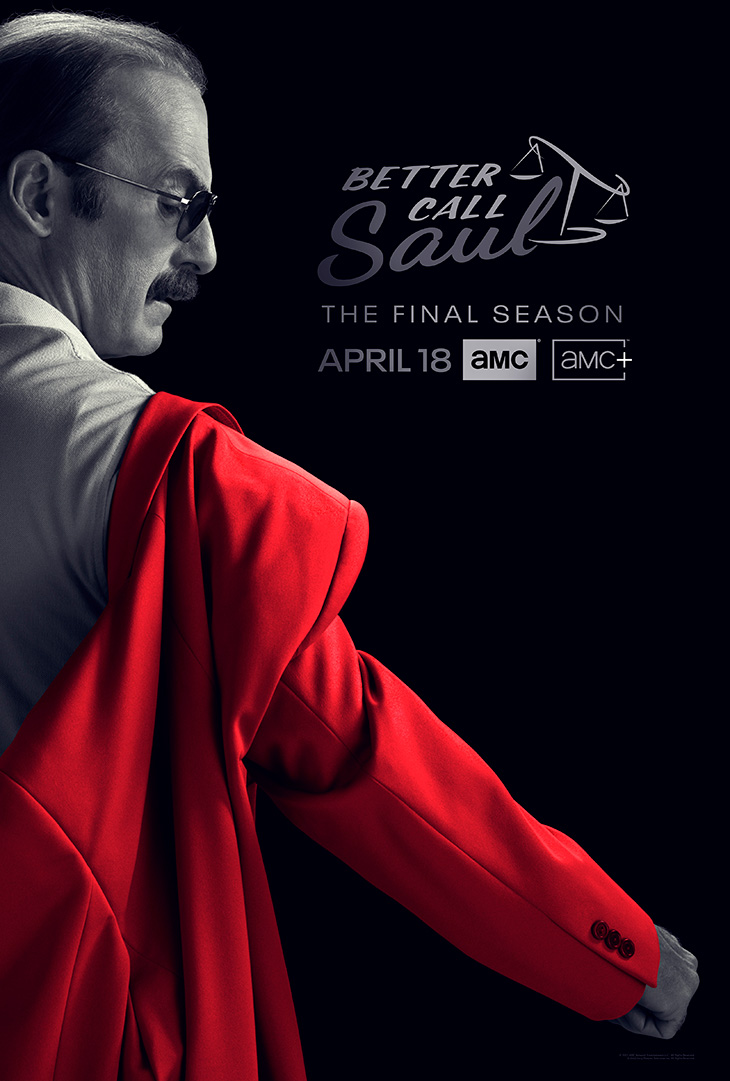 Key art for sixth and final season of AMC's 'Better Call Saul'