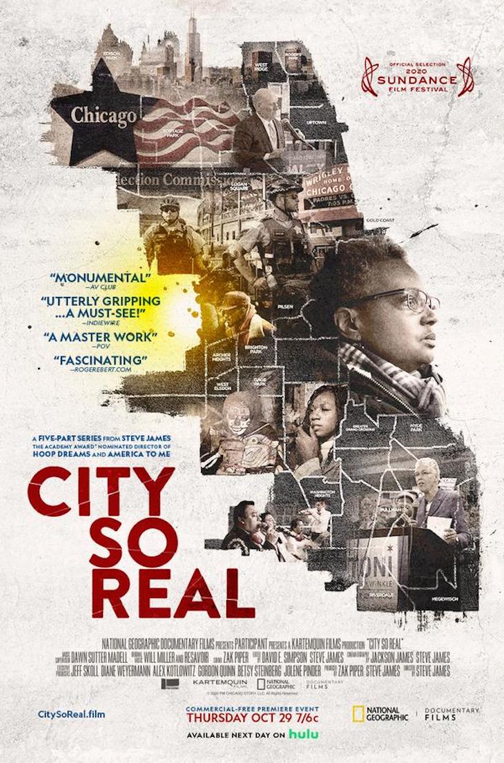 Key art for Nat Geo's 'City So Real'