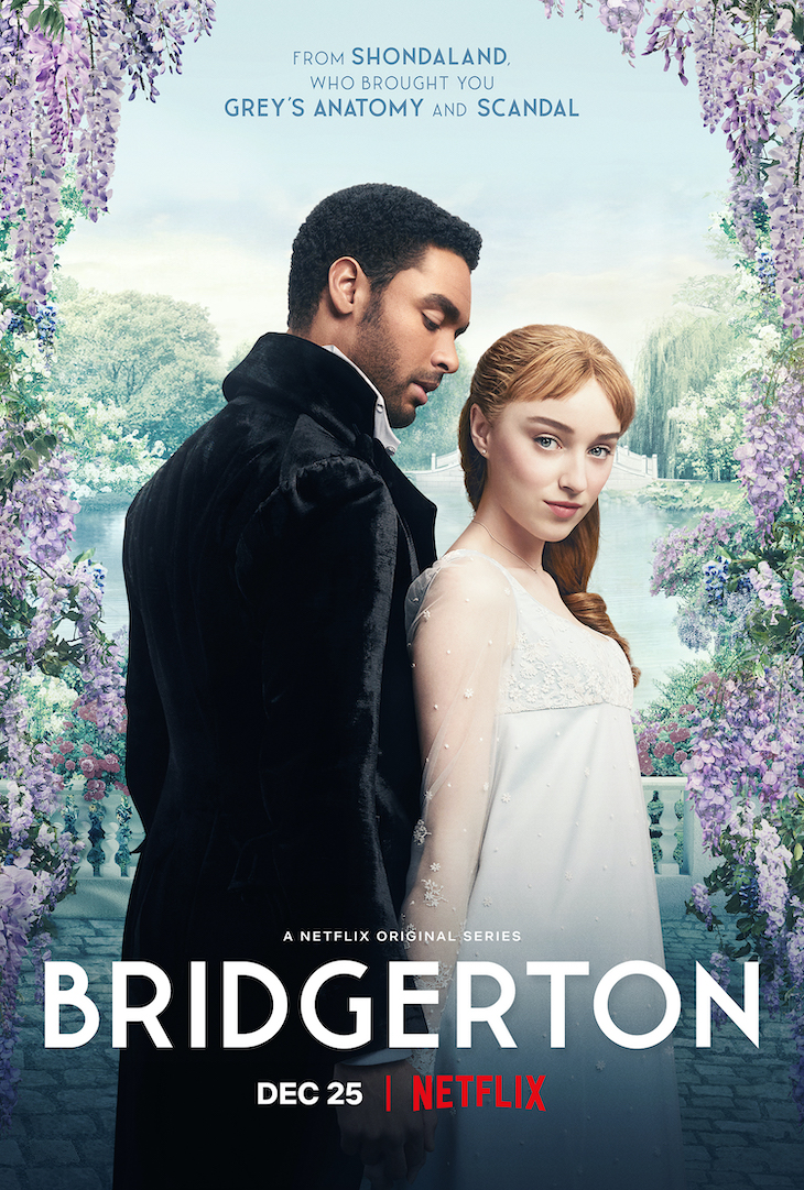 Key art for Netflix's 'Bridgerton'