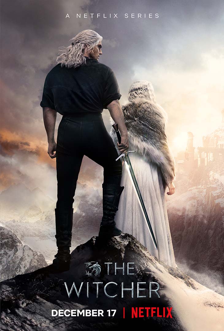 Key art for season two of Netflix's global fantasy epic 'The Witcher.'