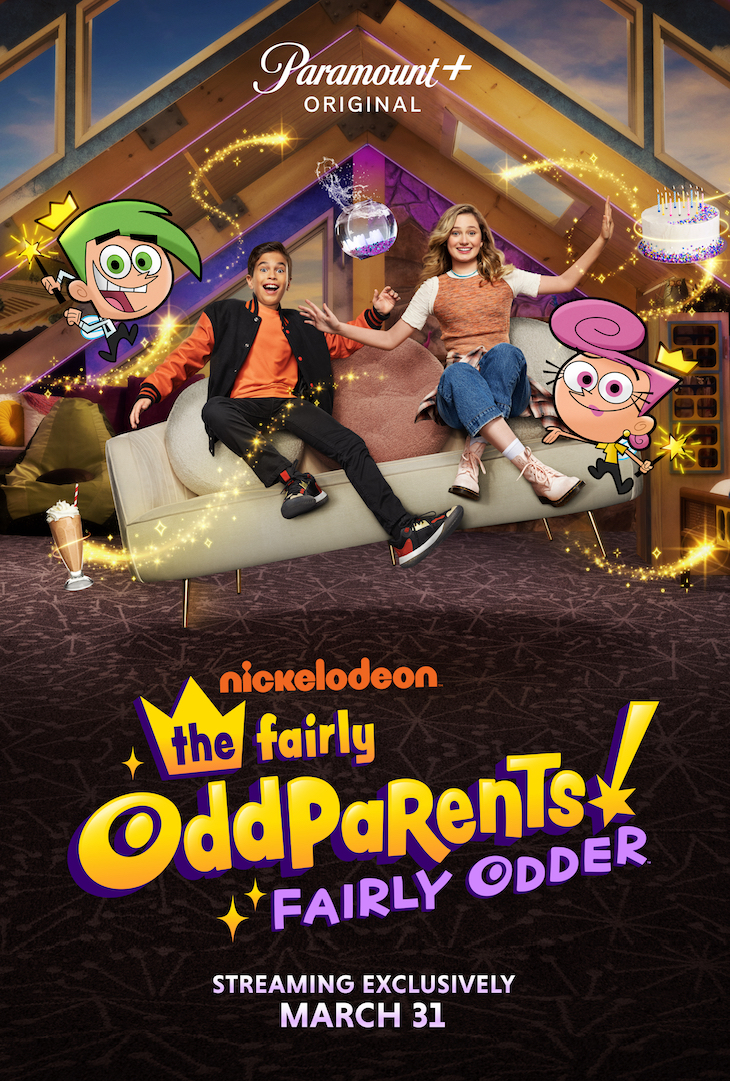 Key art for Paramount Plus' 'Fairly Oddparents: Fairly Odder'