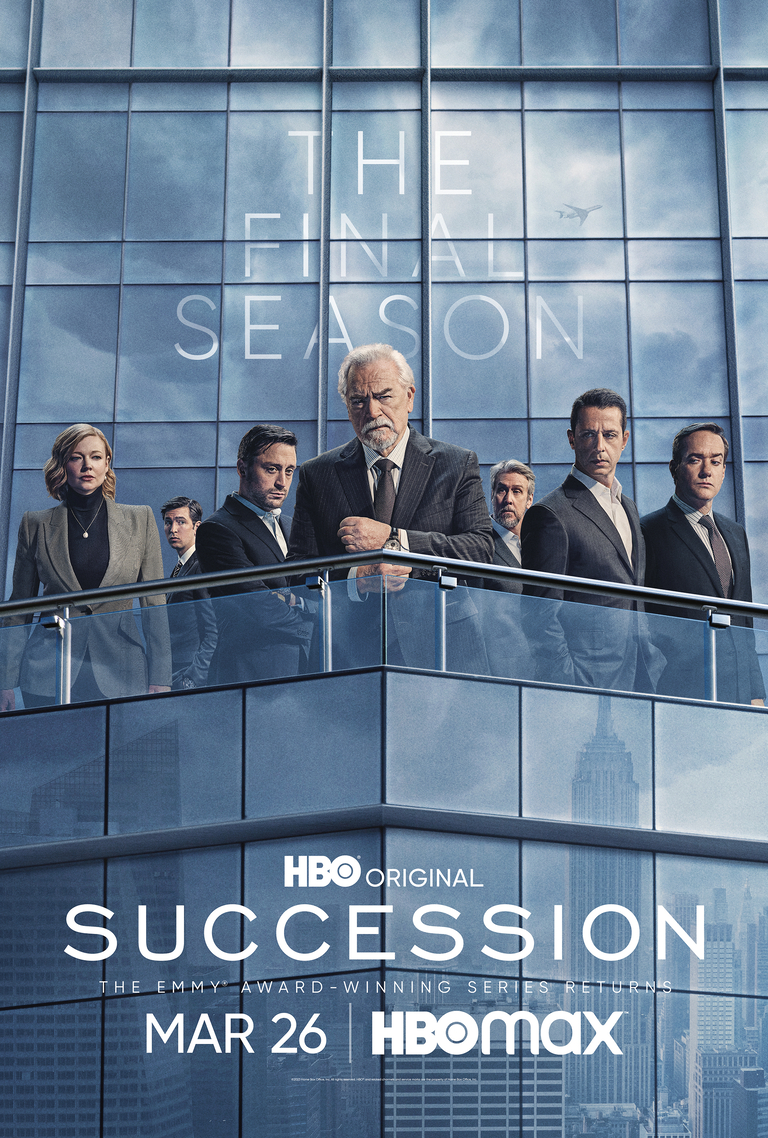 Key art for the fourth, final season of HBO's 'Succession'