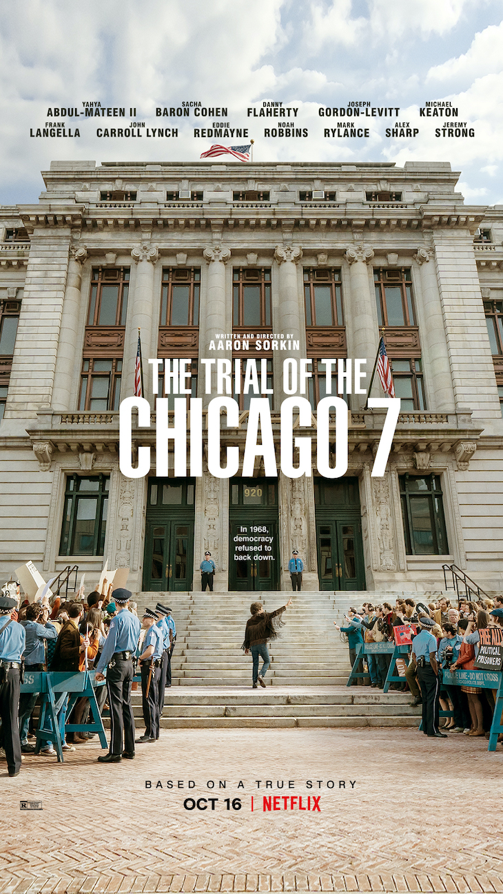 Key art for Netflix's 'The Trial of the Chicago 7'