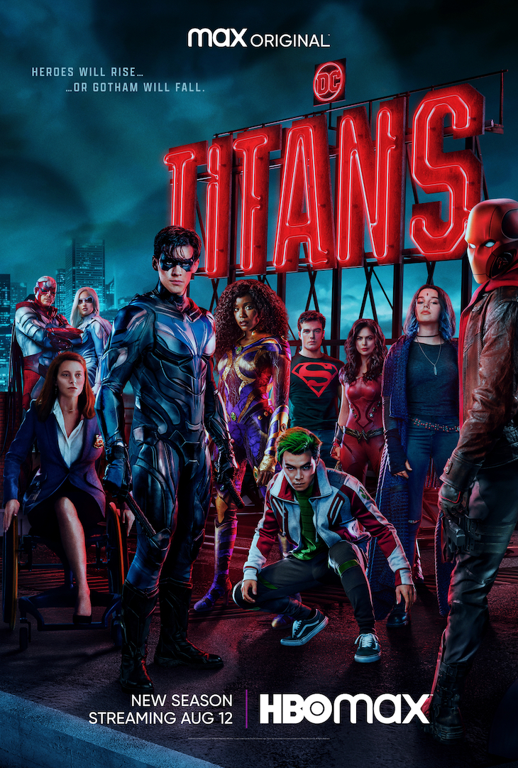 Key art for season 3 of HBO Max's 'Titans'