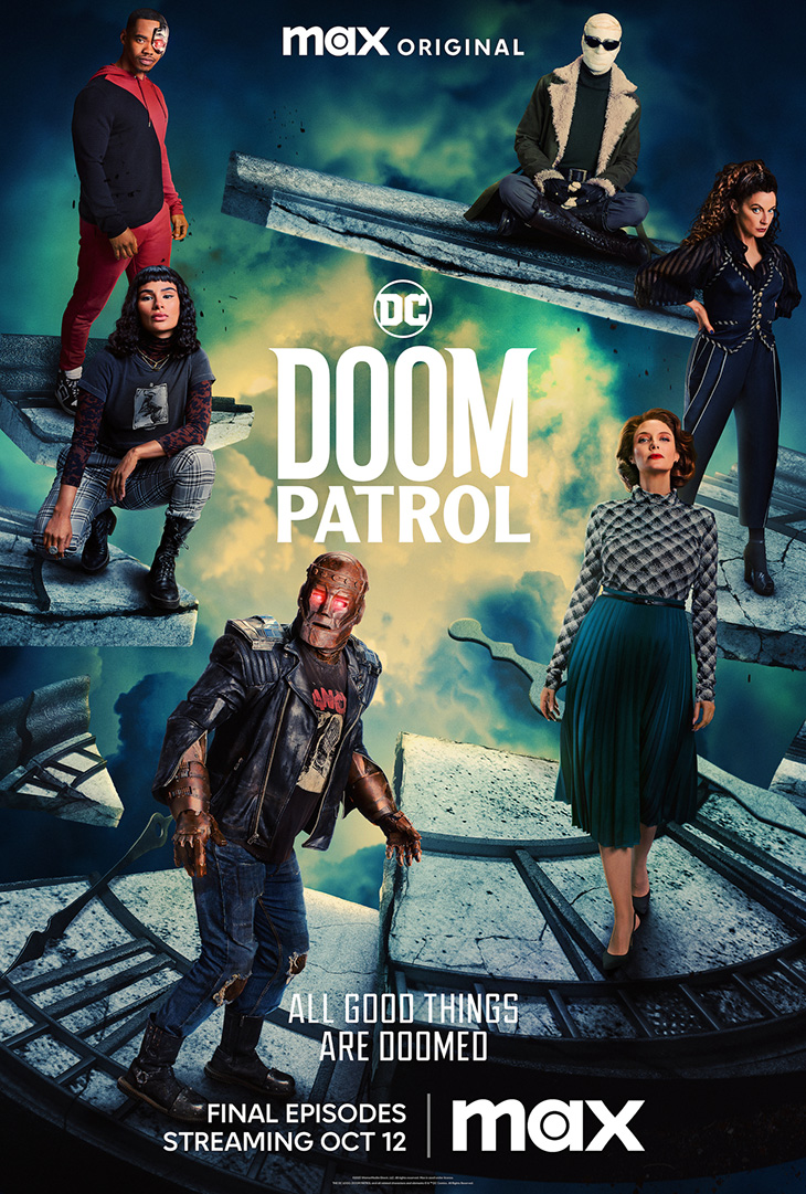 Key art for the fourth and final season of Max's 'Doom Patrol.'