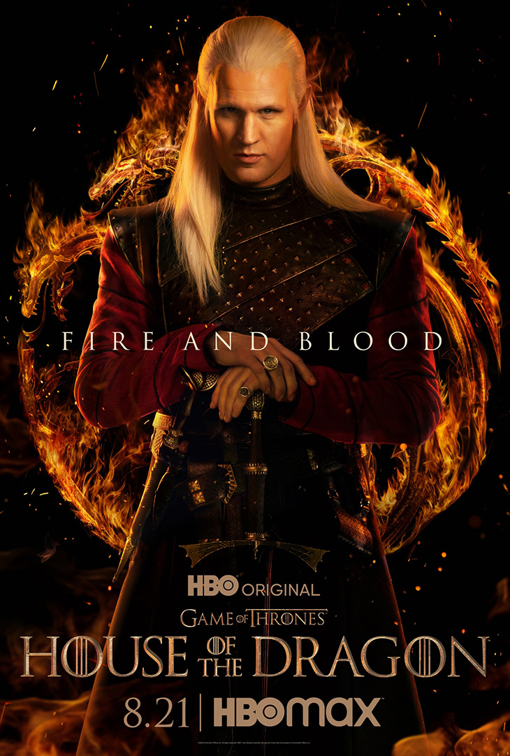 Matt Smith as Prince Daemon Targaryen