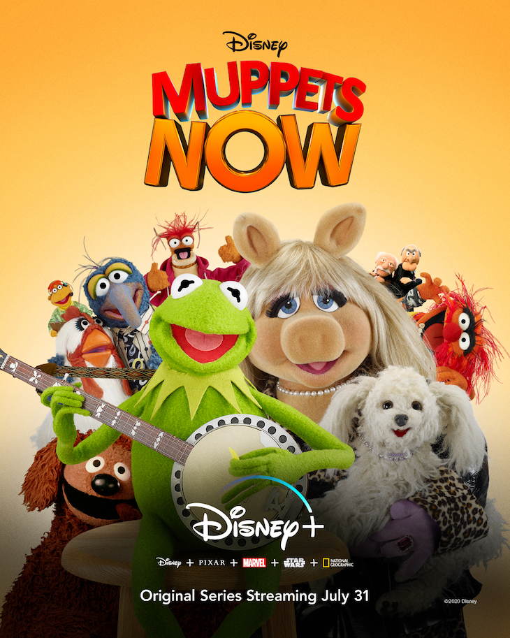 Ket art for Disney+'s 'Muppets Now'