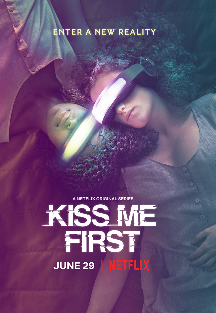 Key art for Netflix's new YA drama, "Kiss Me First"