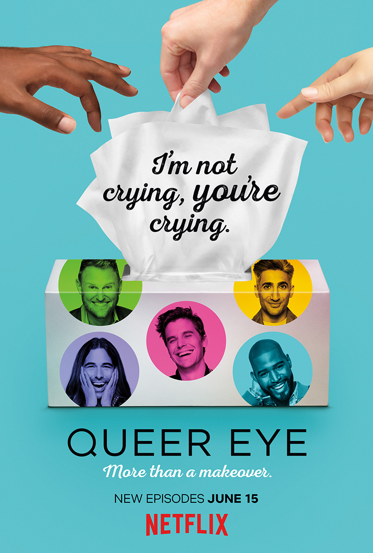 'Queer Eye for the Straight Guy' season two key art. [Netflix]