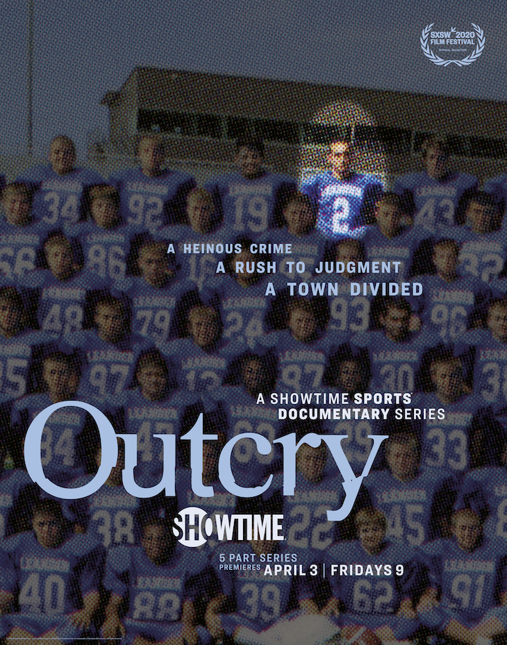 Poster for Showtime's Five-Part Docuseries 'Outcry'