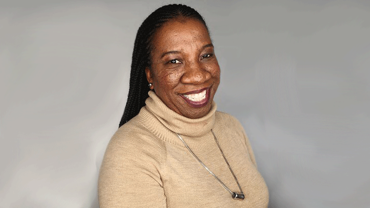 Tarana Burke, co-founder of #MeToo Movement, and senior director of Girls for Gender Equality