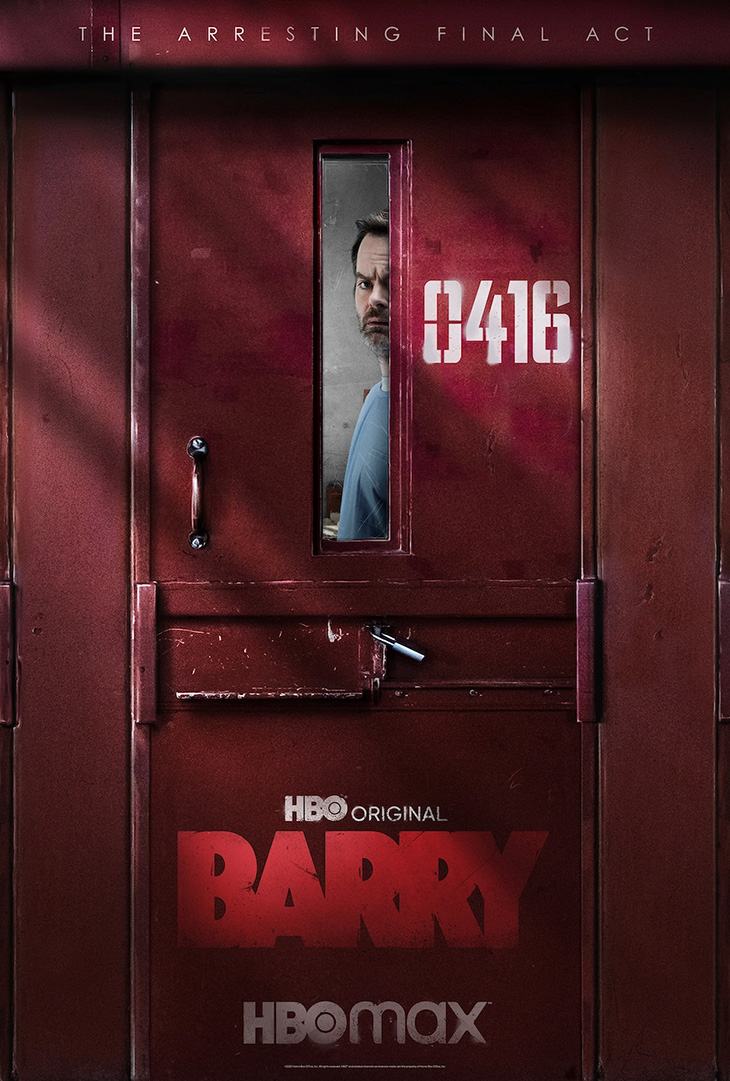 Teaser art for the fourth, final season of HBO's 'Barry,' starring, co-created and written, directed and executive produced by Bill Hader.