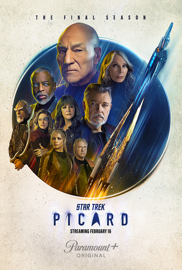 Teaser art for the third and final season of 'Star Trek: Picard.'