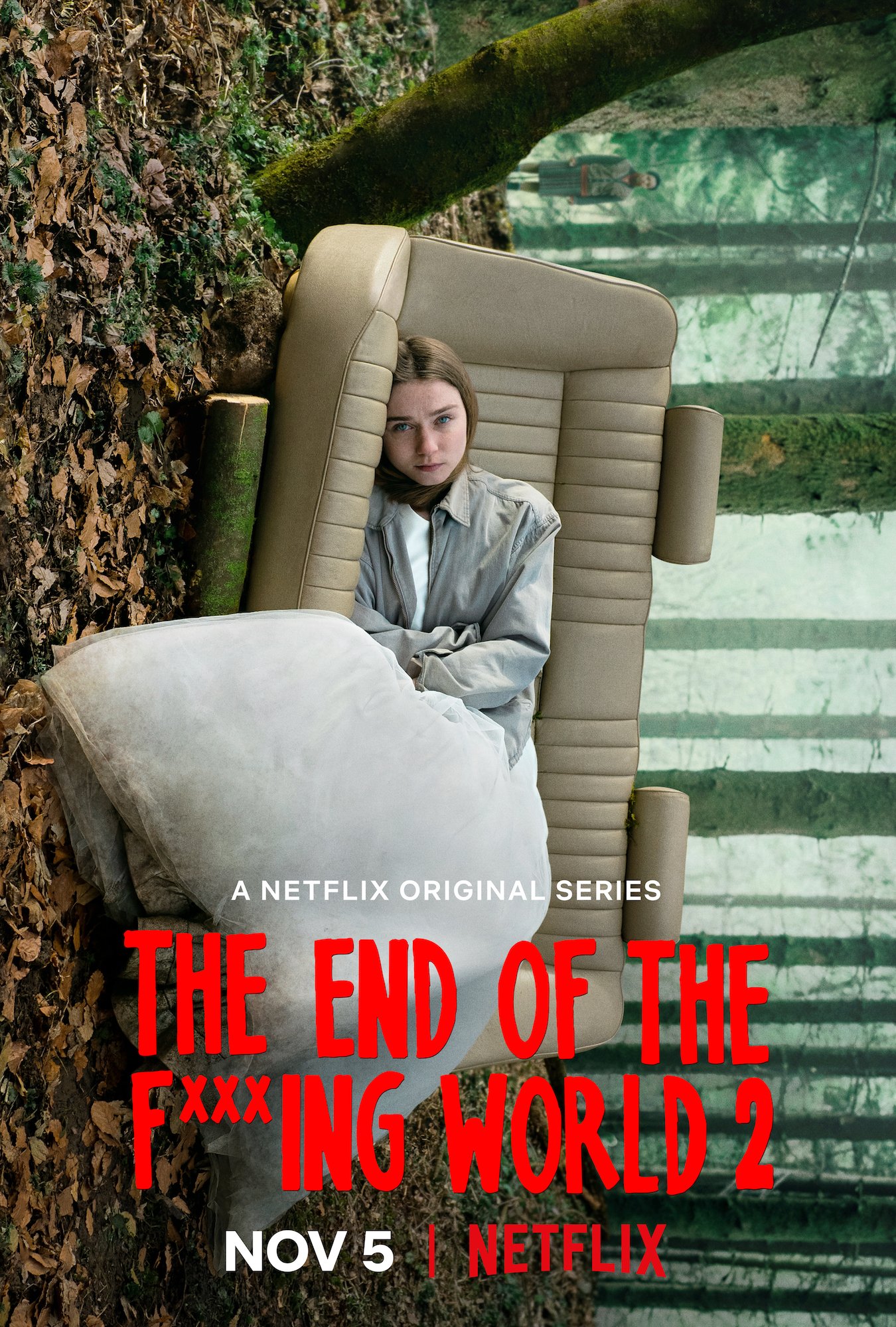 'The End of the F**king World' key art. [Netflix]