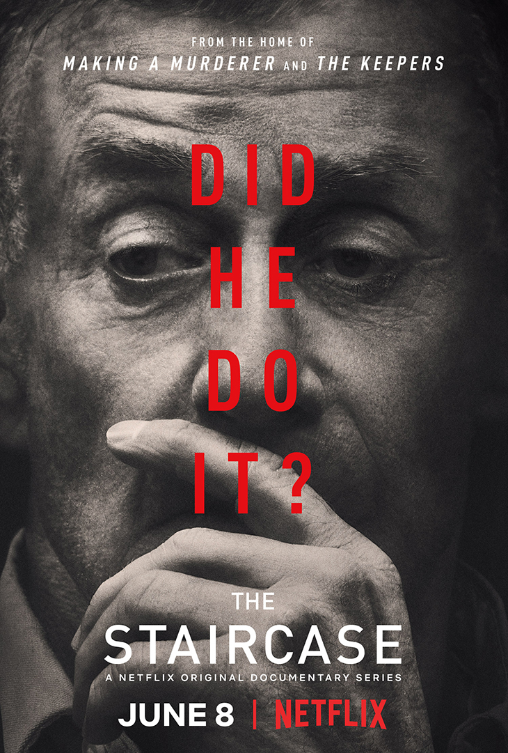 "The Staircase" key art. [Netflix]